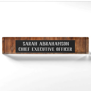 Rustikales Holz Holz Korntafel Schild Namensschild Namensplakette