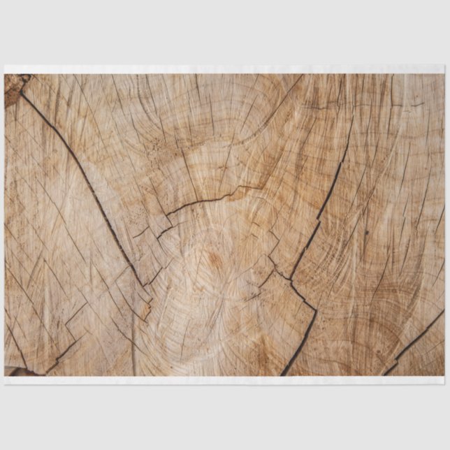 Rustikales Holz Seidenpapier (Vorderseite)