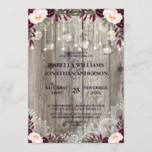 Rustikales Holz & Streichellichter Lace Jar Weddin