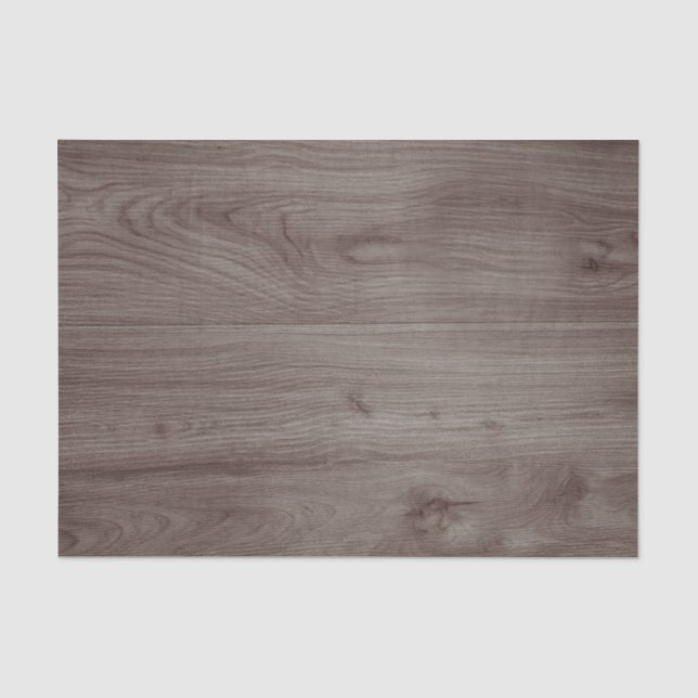Rustikales Holzmuster Land Winter Weihnachten Seidenpapier (Vorderseite)
