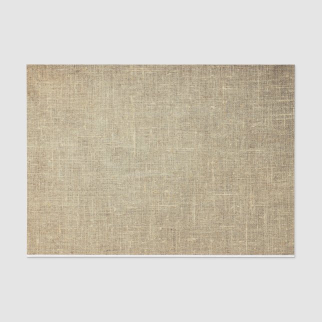 Rustikales Imitat-Leinwand-Seidenpapier Seidenpapier (Vorderseite)