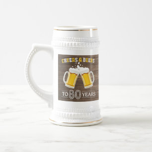 Rustikales Käse und Bier bis 80 Jahre Bierglas