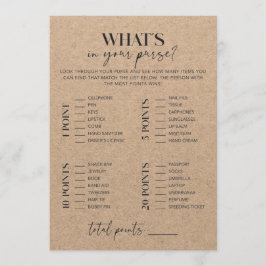 Rustikales Kraft-Brautparty