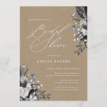 Rustikales Kraft-Brautparty