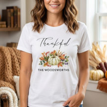 Rustikales Kürbis-Familienname Thanksgiving