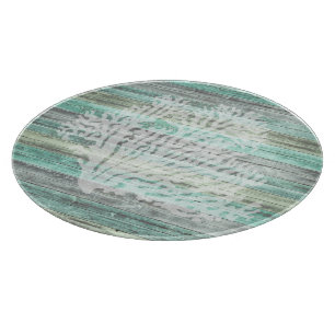 Rustikales Küstendekor Schneidebrett