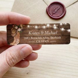 Rustikales Land Blumenstiefel