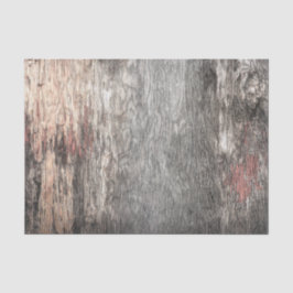 Rustikales Land Grau Beige Textur Holzkörner Seidenpapier