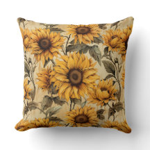 Rustikales Land Sonnenblumen Shabby Chic Blume