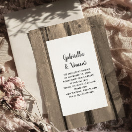Rustikales Land Stallholz Hochzeit retten das Datu Save The Date