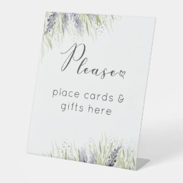Rustikales Lavendel & Sage Brautparty Geschenk Sockelschild