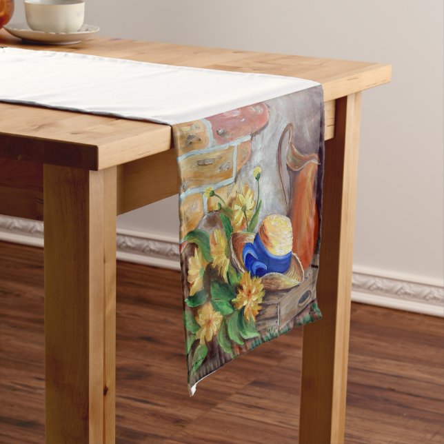 Rustikales Leben Kurzer Tischläufer (Beispiel)