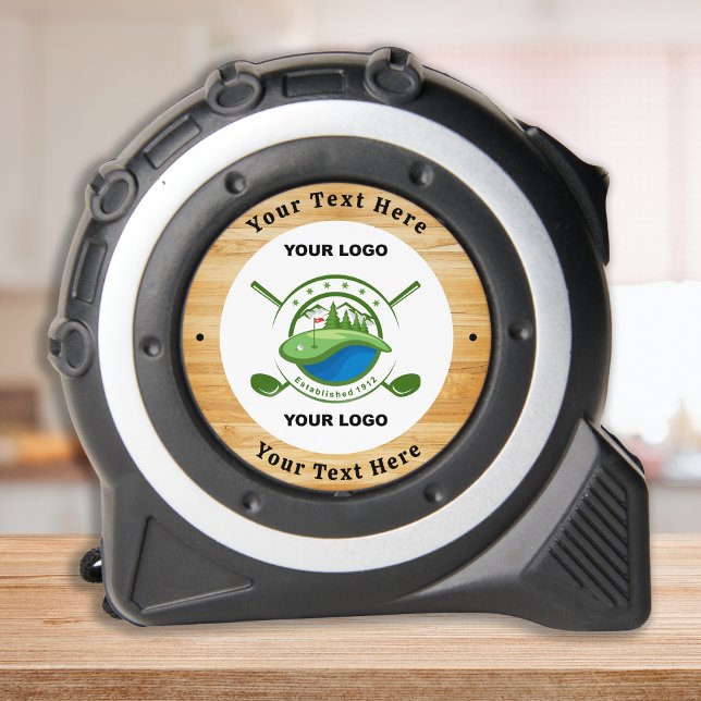 Rustikales Logo für das Unternehmen Maßband (Von Creator hochgeladen)