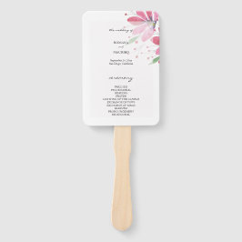 Rustikales Lotus Watercolor Handgemäldesprogramm Fächer