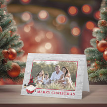 Rustikales Lumberjack Gnome Custom Christmas Foto