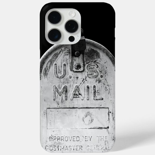 Rustikales Mailbox-Portrait Case-Mate iPhone Hülle (Rückseite)