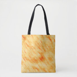 Rustikales Mango-Gelb wie strukturierte Malerei Tasche