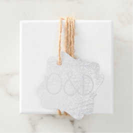Rustikales minimalistisches Geschenk-Hängeschild Geschenkanhänger