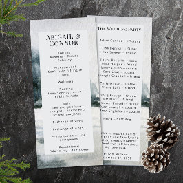 Rustikales Misty Mountain Lake Programm