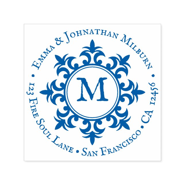 Rustikales Mittelalterliches Rundschreiben - Rücks Permastempel (Design)