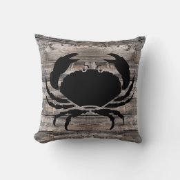 rustikales nautisches CRAB | Kissen