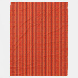 rustikales Orange Aztec Muster Blanket 60" x 80" Fleecedecke