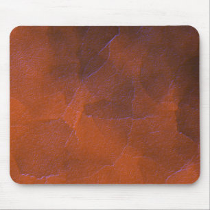 Rustikales Orange Braun Abstraktes Highlights Mousepad