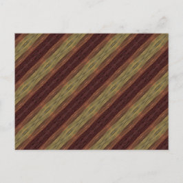 Rustikales Paint Schlagzeug Postkarte