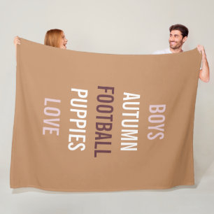 Rustikales Party Herbstbrise Matratzendusche Gemüt Fleecedecke