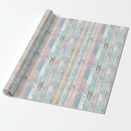Rustikales Pastellpapier Geschenkpapier