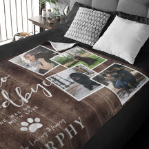 Rustikales Paw druckt Personalisiertes Pet-Memoria