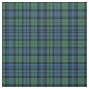 Rustikales Plaid Campbell Tartan Stoff
