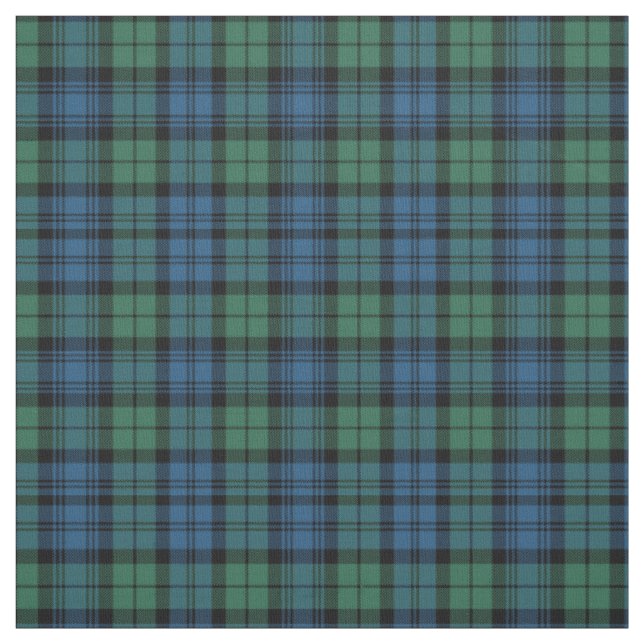 Rustikales Plaid Campbell Tartan Stoff (Muster)