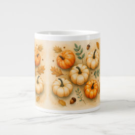 Rustikales Pumpkin-Arrangement Jumbo-Tasse