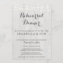 Rustikales romantisches der einladung