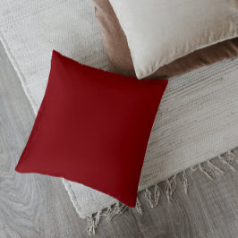 Rustikales Rot Kissen