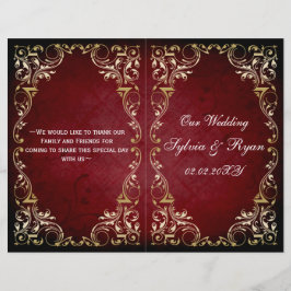 Rustikales, rotes Goldmedaille