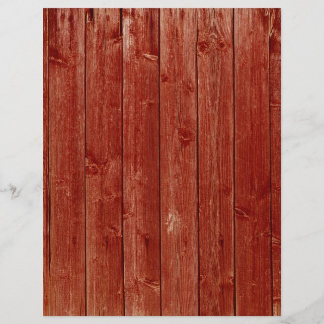 Rustikales rotes Holzfaser-Papier (Vorderseite)