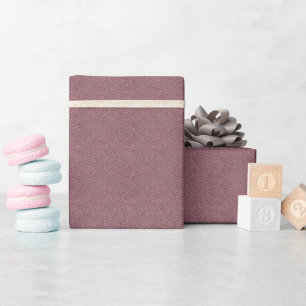 Rustikales rotes Parquet-Muster - Papierrolle Geschenkpapier
