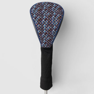 Rustikales Schach in Form von Kratzern Golf Headcover