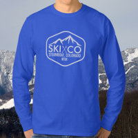 Rustikales Skigebirge Dampfschiff Splash Colorado