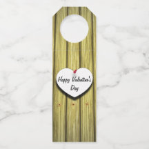 Rustikales Skript für das Papierherz