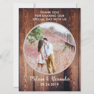Rustikales Stallholz Danke Foto Hochzeit