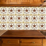 Rustikales Sternrad Fliese<br><div class="desc">Rustikales Sternrad</div>