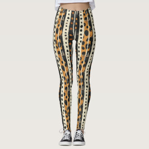 Rustikales Südwest-Streifenmuster (3) Leggings