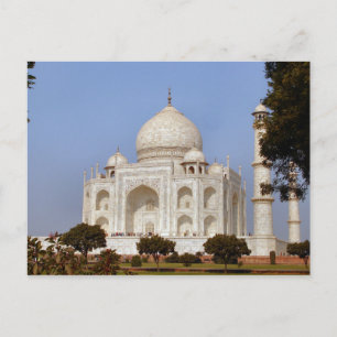 Rustikales Taj Mahal Indien Brautparty-Spiel-Postk Postkarte
