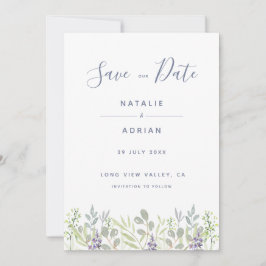 Rustikales, traumhaftes Olivenrosmarin Save The Date