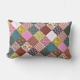 Rustikales Vintages Ländermuster Lendenkissen