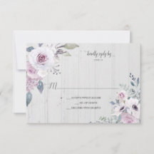 Rustikales Violett Lila Lavendel Rose UAWG