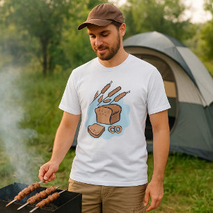 Rustikales Vollkornbrot Farmhouse Food T-Shirt